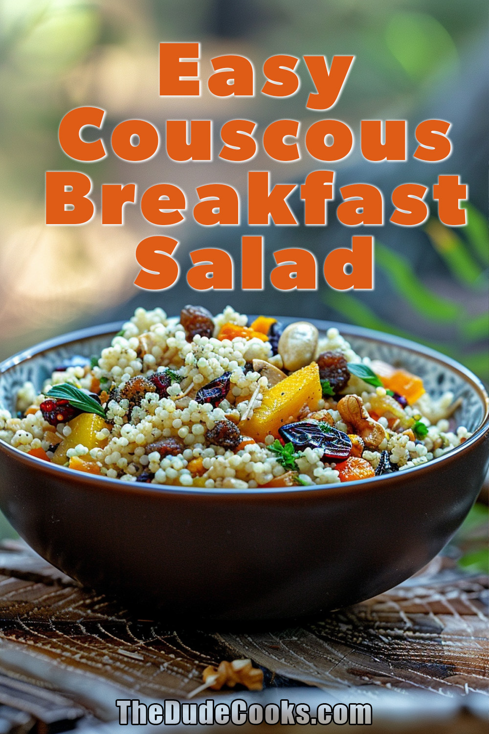 easy couscous breakfast salad recipe