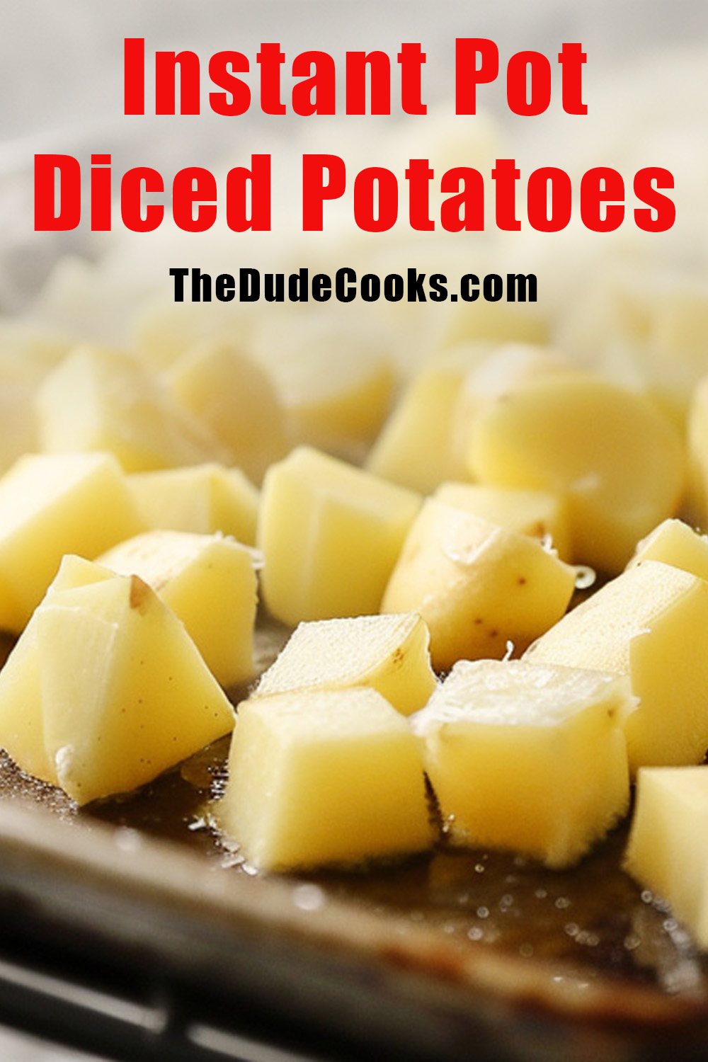 Instant Pot Diced Potatoes Par-cooked 