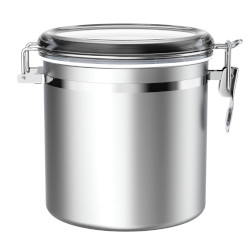 1 gallon metal sugar container