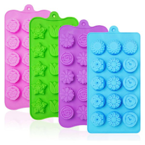 fancy silicone butter molds 