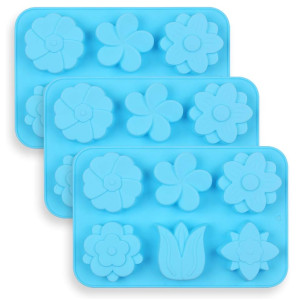 pretty silicone butter molds