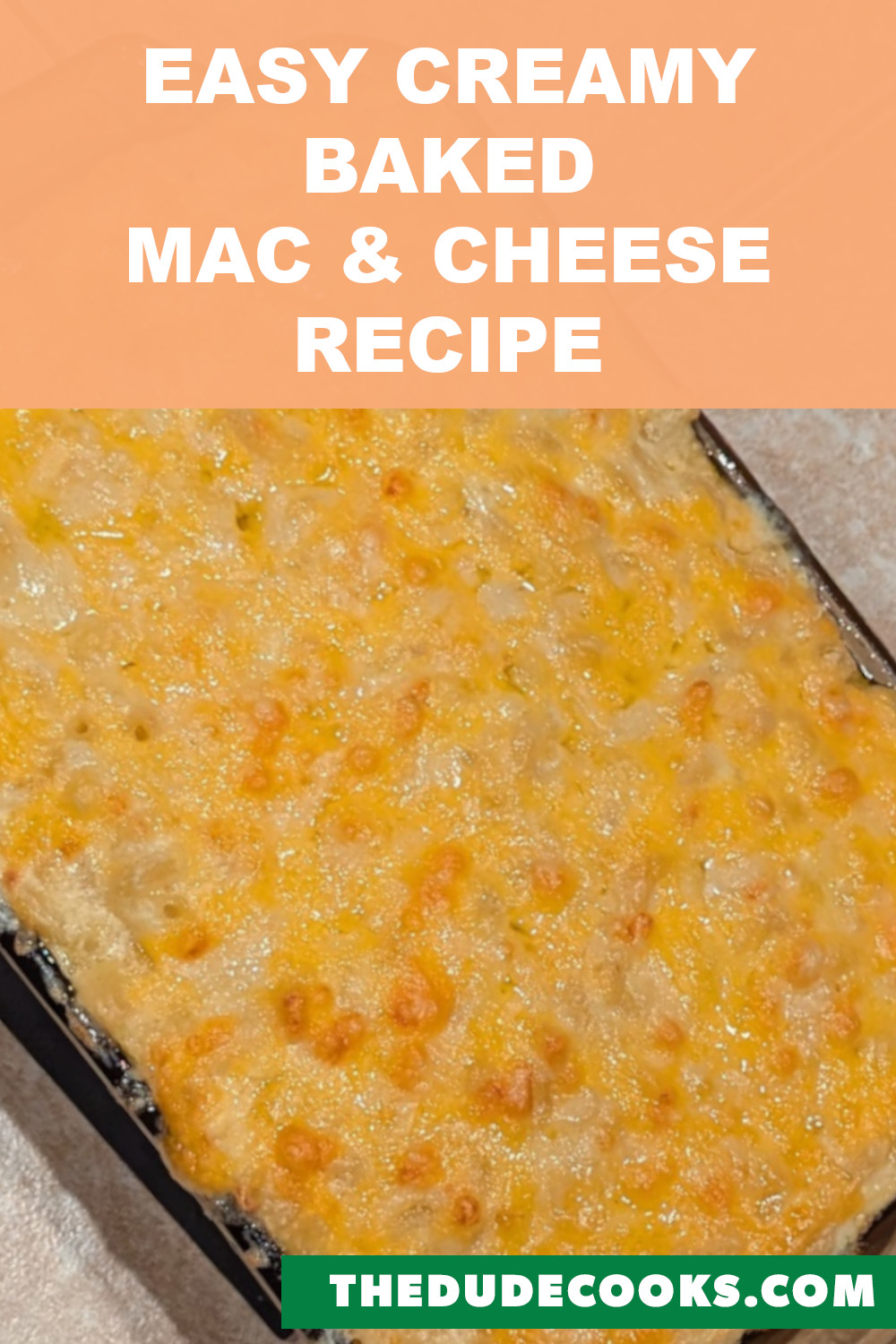 easy baked creamy macaroni and cheese recipe